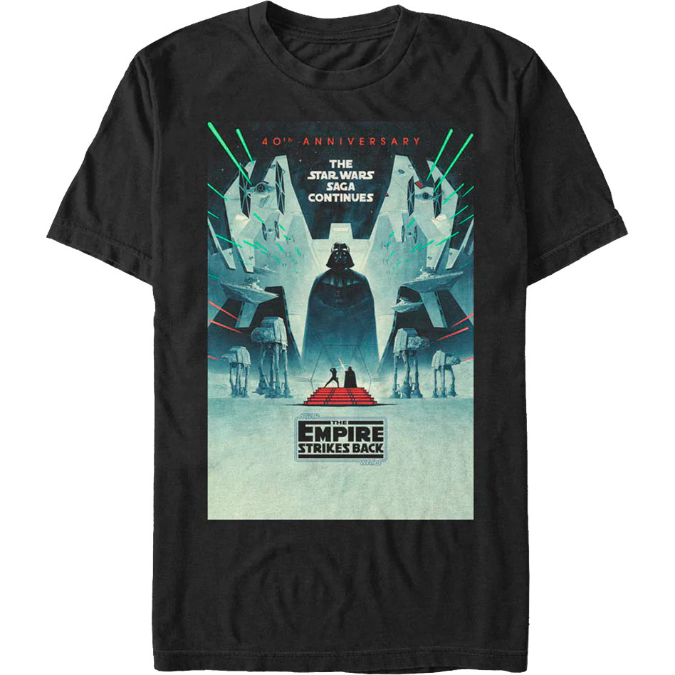 The Empire Strikes Back 40th Anniversary Star Wars Tshirt
